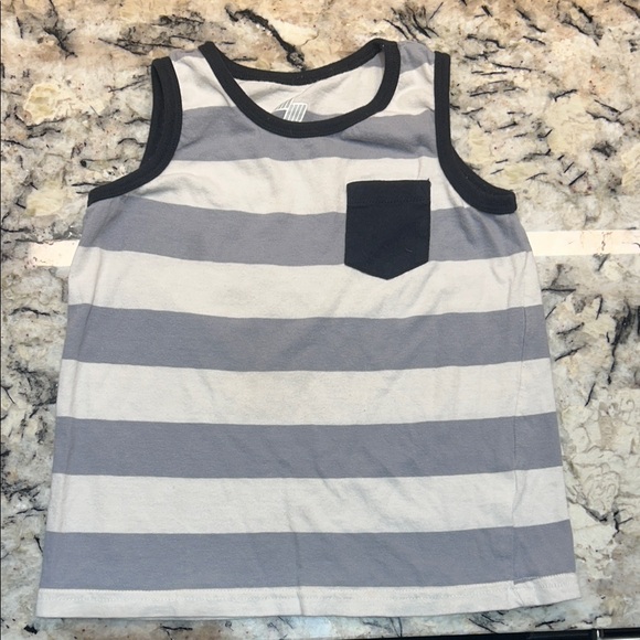 Place Sport Other - Kids Striped Tank Top with Pocket